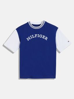 Tommy Hilfiger - Boys Blue Colorblock T-Shirt