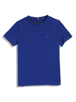 Tommy Hilfiger - Boys Royal Blue Solid T-Shirt