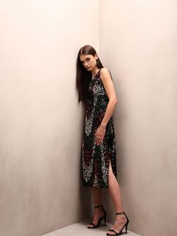 VERO MODA - Multi-Color Embellished Bodycon Dress