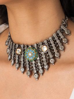 Joules By Radhika - Traditional Ornate Choker Necklace