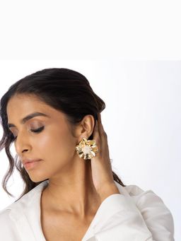 Joules By Radhika - Gilded Bloom Stud