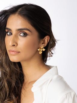 Joules By Radhika - Petal Stud Earrings