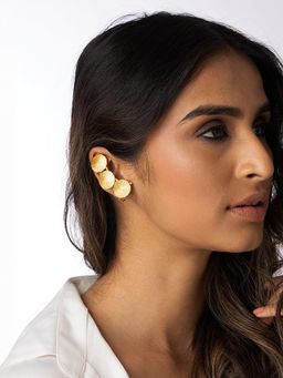 Joules By Radhika - Triple Textured Earrings