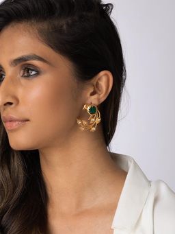 Joules By Radhika - Uncut Stone Earrings