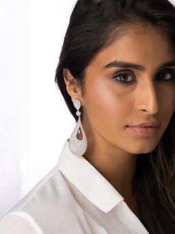 Joules By Radhika - Teardrop Statement Earrings