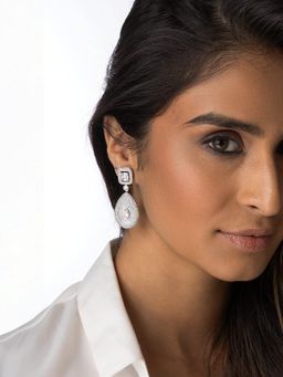 Joules By Radhika - Chandelier Pear Drop Earrings