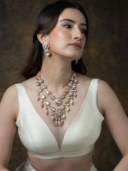 Joules By Radhika - Royal Aura Layered Necklace Set