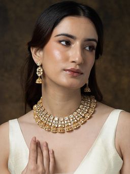 Joules By Radhika - Imperial Blossom Necklace Set