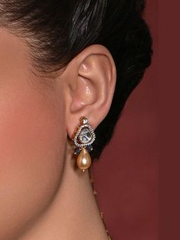 Joules By Radhika - Kundan Whisper Earrings