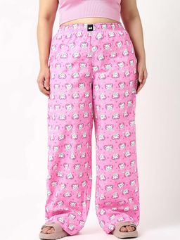 Bewakoof - Women Pink Pyjamas