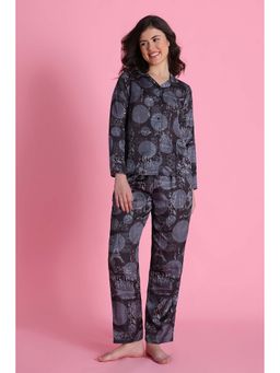 Zivame - Women Black Shirt & Pyjama