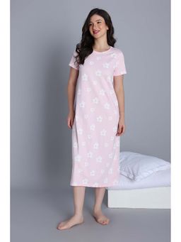 Zivame - Women Pink Night Dress