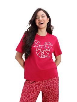 Zivame - Women Red Lounge T-shirt