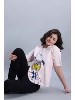 Zivame - Women Pink Lounge T-shirt
