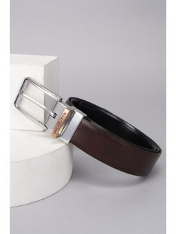 Van Heusen - Men Brown Solid Formal Belt