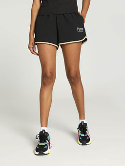 Puma - TEAM Women Black Shorts