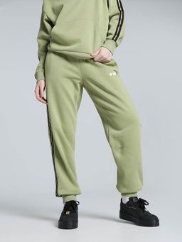 Puma - MINIMAL GOLD Women Green Joggers