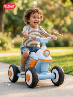 Chanak - Electric Kids 4 Wheel ATV Bike with Music & LED Lights