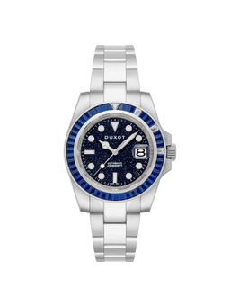 Duxot - Atlantica Limited Edition Automatic 41Pcs Cubic Zircona Round Dial Mens Watch - Dx-2047-Ff