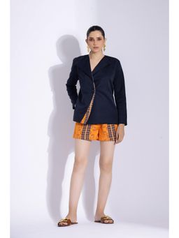Studio Surbhi - Multi-Coloured Printed Jacket and Shorts (Set of 2)