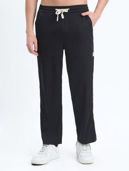 SHOWOFF - Men Black Loose Fit Trouser