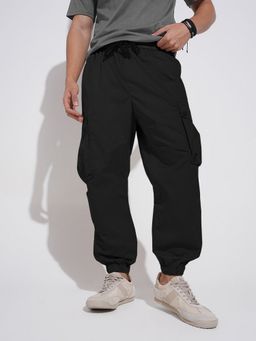 SHOWOFF - Men Black Regular Fit Joggers