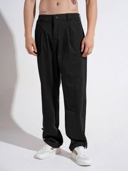 SHOWOFF - Men Black Loose Fit Trouser