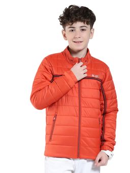 Monte Carlo - Boys Rust Full Sleeve Jacket