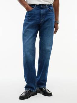 Tommy Hilfiger - Mid-Wash Regular Fit Mid Rise Jeans Blue