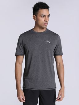 Puma - Run Favorite Heather Mens Black T-shirt