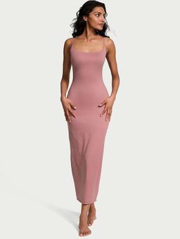 Victoria's Secret - Women Solid Innovation Maxi Dress- Pink