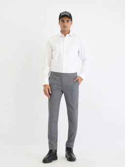 GANT - Men White Solid Formal Shirt