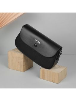 Metro - Black Women's Classic Sling Bag with Detachable Strap (10)