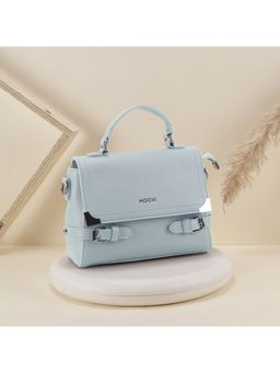 Mochi - Blue Women's Structured Sling Bag with Detachable Strap (10)