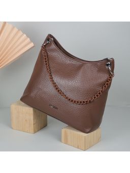 Metro - Brown Women's Chic Handbag with Detachable Strap (10)