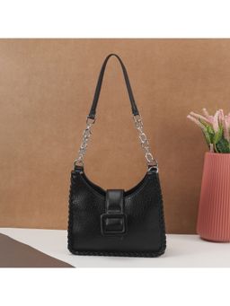 Metro - Black Women&#x27;s Chain Handle Handbag (10)