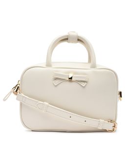 Aldo - Haliey White Women's Satchel Bag with Detachable Strap