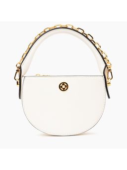 Aldo - Qianwann White Women's Satchel Bag with Detachable Chain