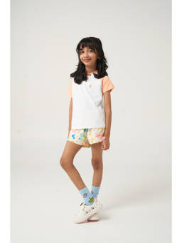 Kauma - White Embroidered T-shirt