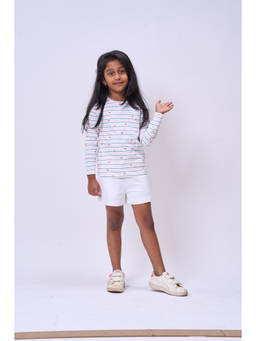 Kauma - White Printed T-shirt