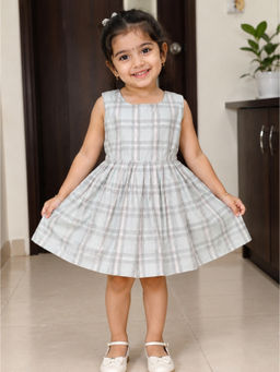 Nottie Planet - Pure Cotton Knit Blue Dress