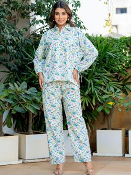 HOUSE OF JAMOTI - Dover Vibe Printed Co-Ord (Set of 2)