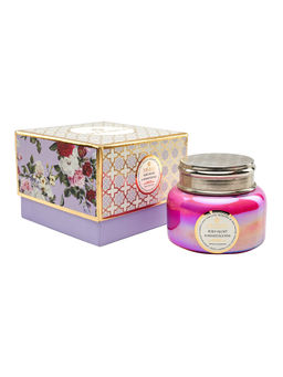 VEEDAA - Ruby Peony & Honeysuckle Macaron Glass Scented Candle