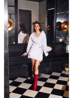 Kay Kay BY KKHUSHI SAHAII - Izzie White Dress