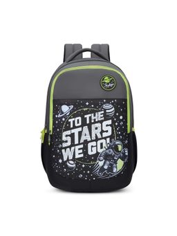 Skybags - Unisex Klan Astronaut Black Graphic Printed Backpack (9-10 Years)