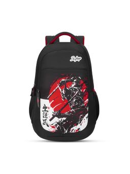 Skybags - Unisex Kenshi Samurai Black Graphic Printed Backpack (13-14 Years)
