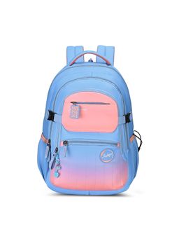Skybags - Girls Riva Blue Ombre Printed Casual Backpack (14-16 Years)