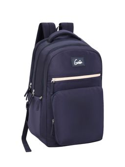 Genie - Girls Navy Blue Rue School Backpack with Rain Cover (13-14 Years)