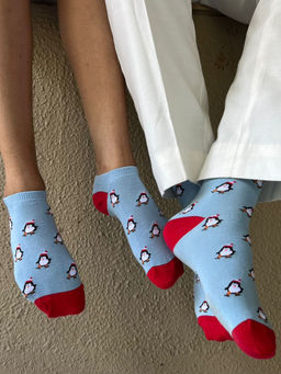 Mint & Oak - Multi-Color Penguin Snuggles Combo Adults Unisex (Pack of 2)