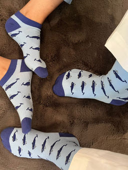 Mint & Oak - Multi-Color Oh Whale Combo Adults Unisex (Pack of 2)